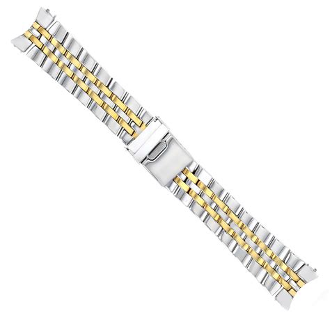 watch band fit breitling bentley 24mm two tone|More.